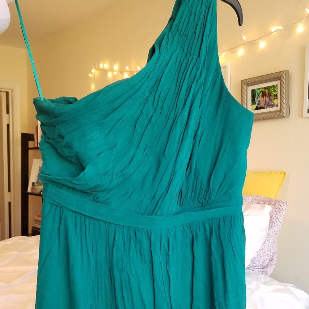 J Crew One Shoulder Dress